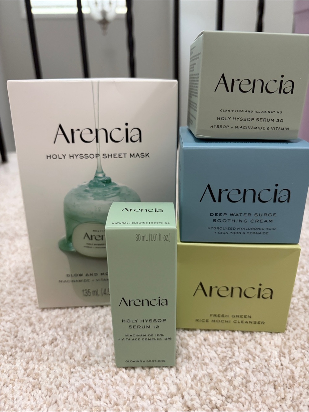NEW! Arencia Skincare Set